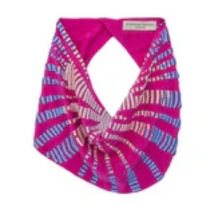Mignonne Gavigan Skylar Scarf Necklace Magenta